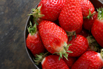 fresh fruit strawberries