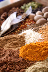 mixed dried spices