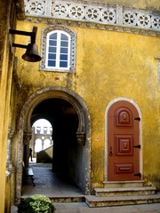 Fototapeta na wymiar Pena Palace, Sintra, Portugal