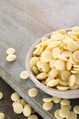 white confectioners chocolate