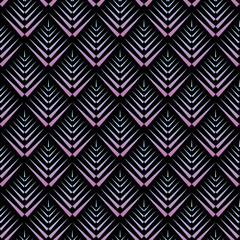 Abstract scale vibrant vector seamless pattern