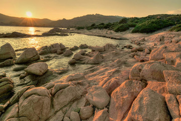 Sunset at Murtas' Beach