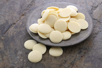 white confectioners chocolate