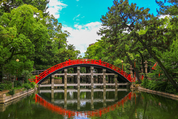 Red bridge