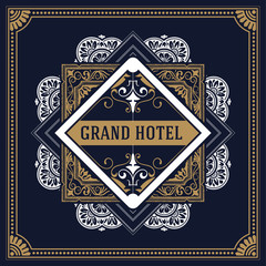 Retro cards set. Elements organized by layers.