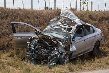 Schwerer Verkehrsunfall

