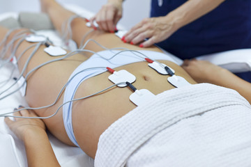 Treatment with electro stimulation