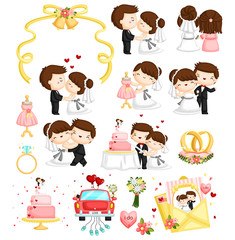 Wedding Vector Set