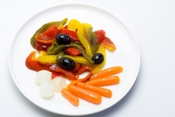 Ensalada de pimientos asados