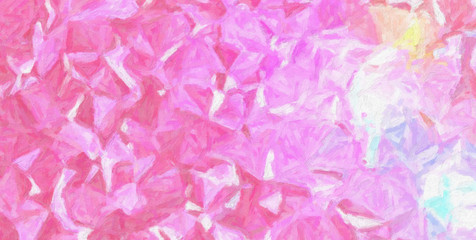 Fototapeta premium Beautiful abstract illustration of purple, blue and yellow Impasto with large color variations paint. Lovely background for your prints.