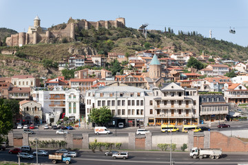 Fototapeta na wymiar Tbilisi Old Town