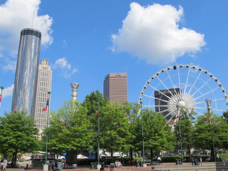 Obraz premium Atlanta Skyline 