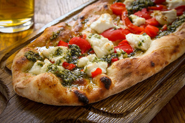 frsh baked pizza