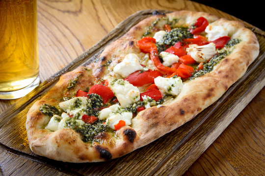 frsh baked pizza