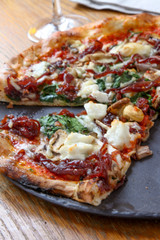 frsh baked pizza