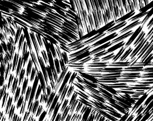 Obraz premium White and black grunge pattern. Background. Brush. Vector.