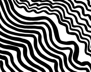 White and black grunge pattern. Background. Brush. Vector.