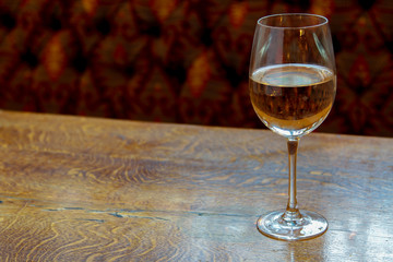 glass of white wine