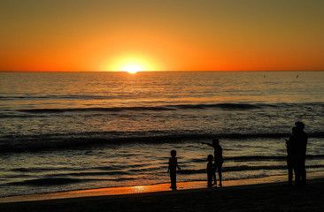 Fototapeta premium Pacific Sunset