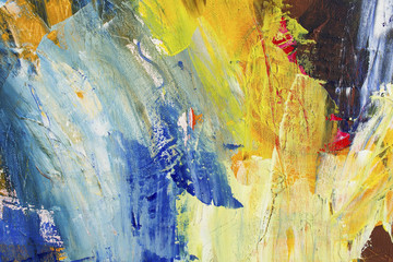 Detail of the Painting as a Background