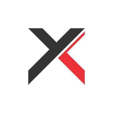 YX logo letter design