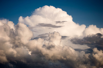 Fototapeta na wymiar Ominous Clouds Form over Lake Huron