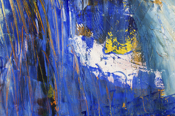Detail of the Painting as a Background