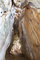 Inside the Pha Poak Cave in Vang Vieng, Vientiane Province, Laos.