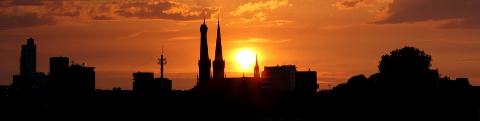 Sunset in Tilburg