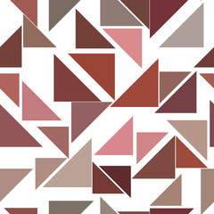 Seamless abstract triangle lines geometric pattern, colorful & artistic for graphic design. Vector, concept, canvas & effect.
