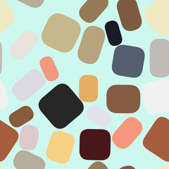 Seamless conceptual background, for web page, graphic design, catalog or texture. Surface, details, square & vector.