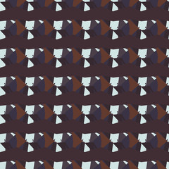 Seamless abstract conceptual geometric  pattern. Design, art, shape & web.