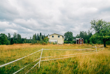 Obraz premium Trip to Sweden - Urlaub in Schweden