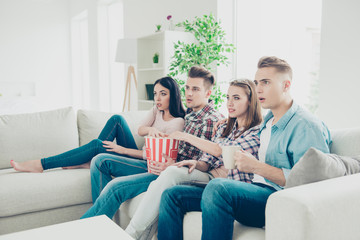 Naklejka premium I do not know what will happen next Disquieting, exhilarating, 