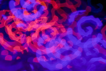 abstract colorful multicolored Christmas bokeh