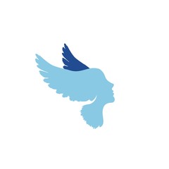 Лицо и крылья