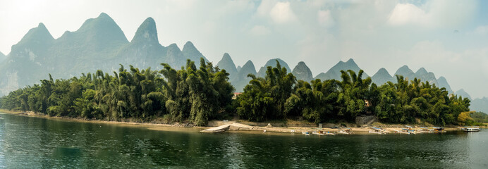 Bootsfahrt auf dem Lijiang Fluss, Guilin, China