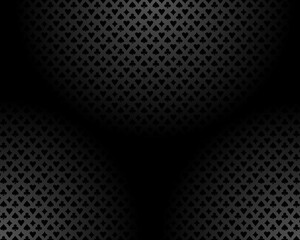 Casino grey black poker suits shadow background pattern - obrazy, fototapety, plakaty
