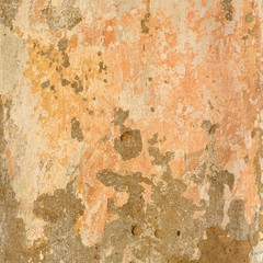 Old Concrete Painted Beige Pastel Wall Texture