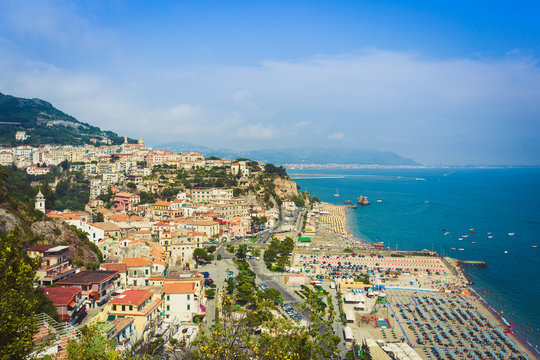Salerno on amalfitan coast