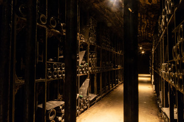 Les caves Patriarche de Beaune, en Côte-d'or, les plus grandes caves de Bourgogne