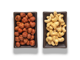 Hazelnut and cashew