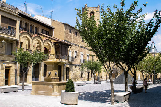 Olite. Villa historica de Navarra, España