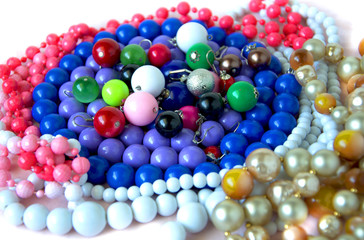 multi-colored, round, woman, girl, accessories, mood, design, decor, purple, color, light, gift, bright, background, texture, beads, earrings, background, insulation, bead, balls, round, texture, Wall