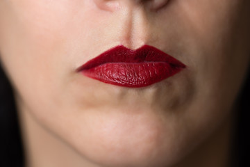 red lips
