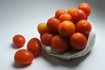 Fresh cherry tomatoes