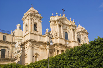 Fototapeta na wymiar Cathedral of Noto, Sicily