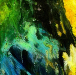 Impression abstract texture art. Artistic bright bacground. Stock. Oil painting artwork. Modern style graphic wallpaper. Strokes of paint. Colorful pattern for design work.