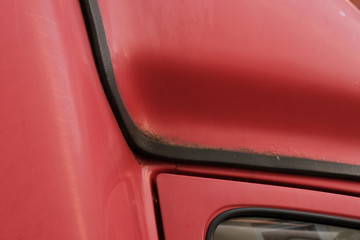 Karrosserie Element altes rotes Autpo