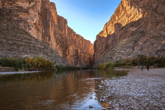 Santa Elena Canyon in Big Bend National Park, Texas